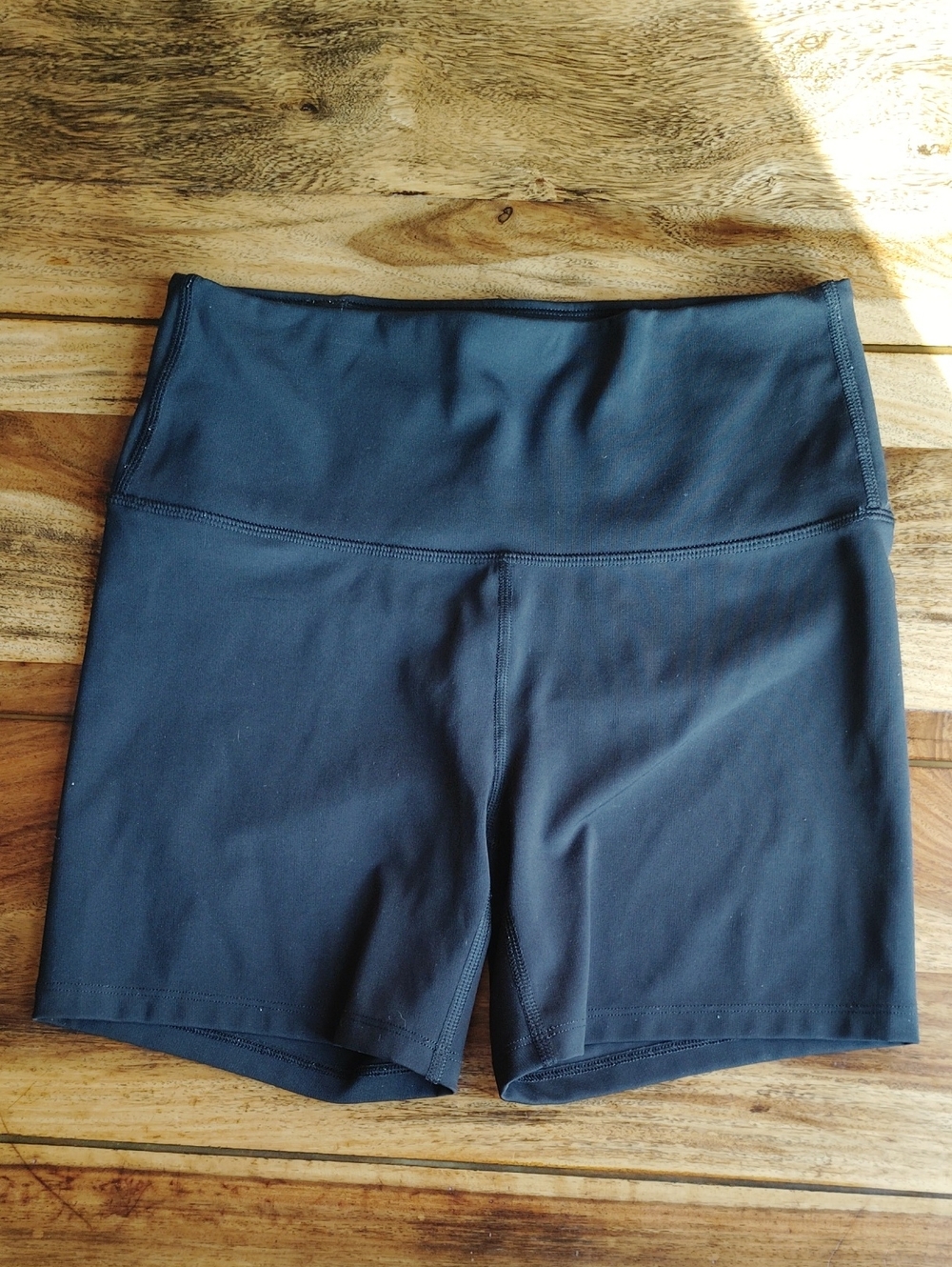 all in motion Black High-Rise Bike Shorts Sz Medium